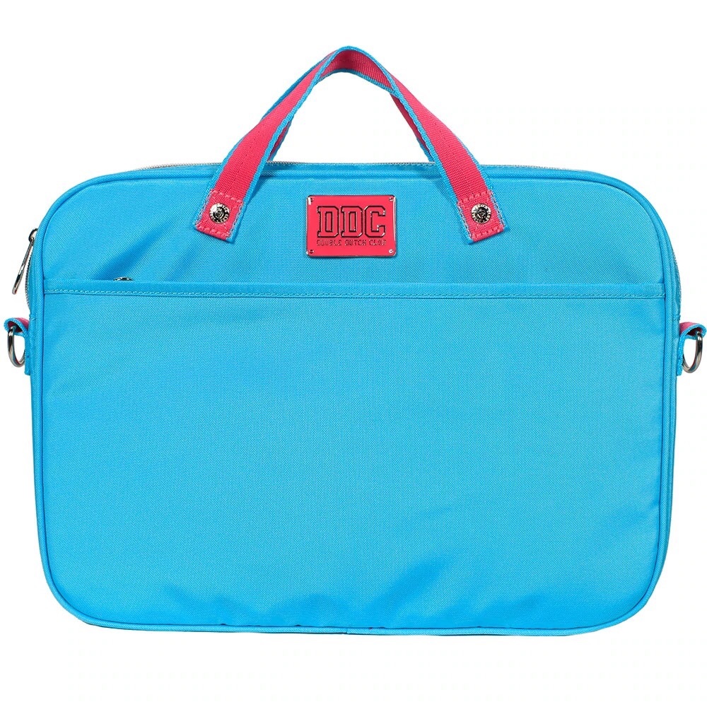 Double Dutch Club Blue/Pink Laptop Bag